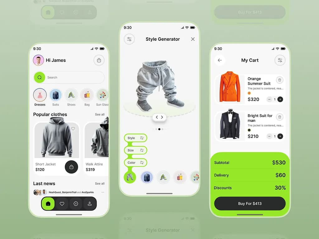 Fashion E-Commerce Shopping App